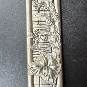 Hawaiian Islands Bottle Opener Barware Heavy‎ Souvenir Tropical Decor Pewter